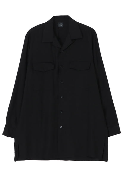 SUIT POPLIN CDH OPEN COLLAR SHIRT