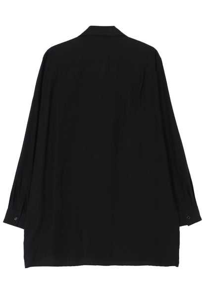SUIT POPLIN CDH OPEN COLLAR SHIRT