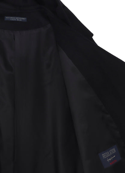 W/Ca BEAVER HOODED COAT