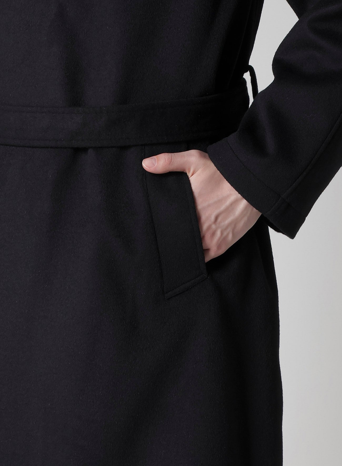 W/Ca BEAVER HOODED COAT – THE SHOP YOHJI YAMAMOTO