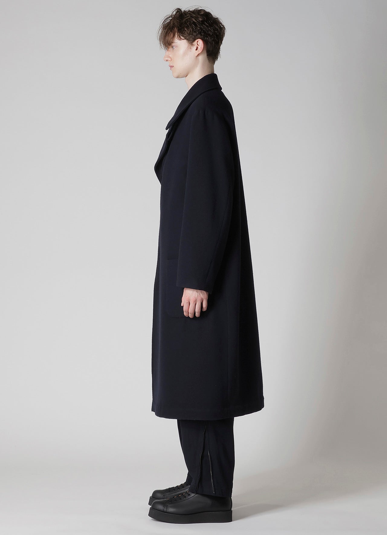 AIRY MOSSER SNAP BUTTON LONG COAT