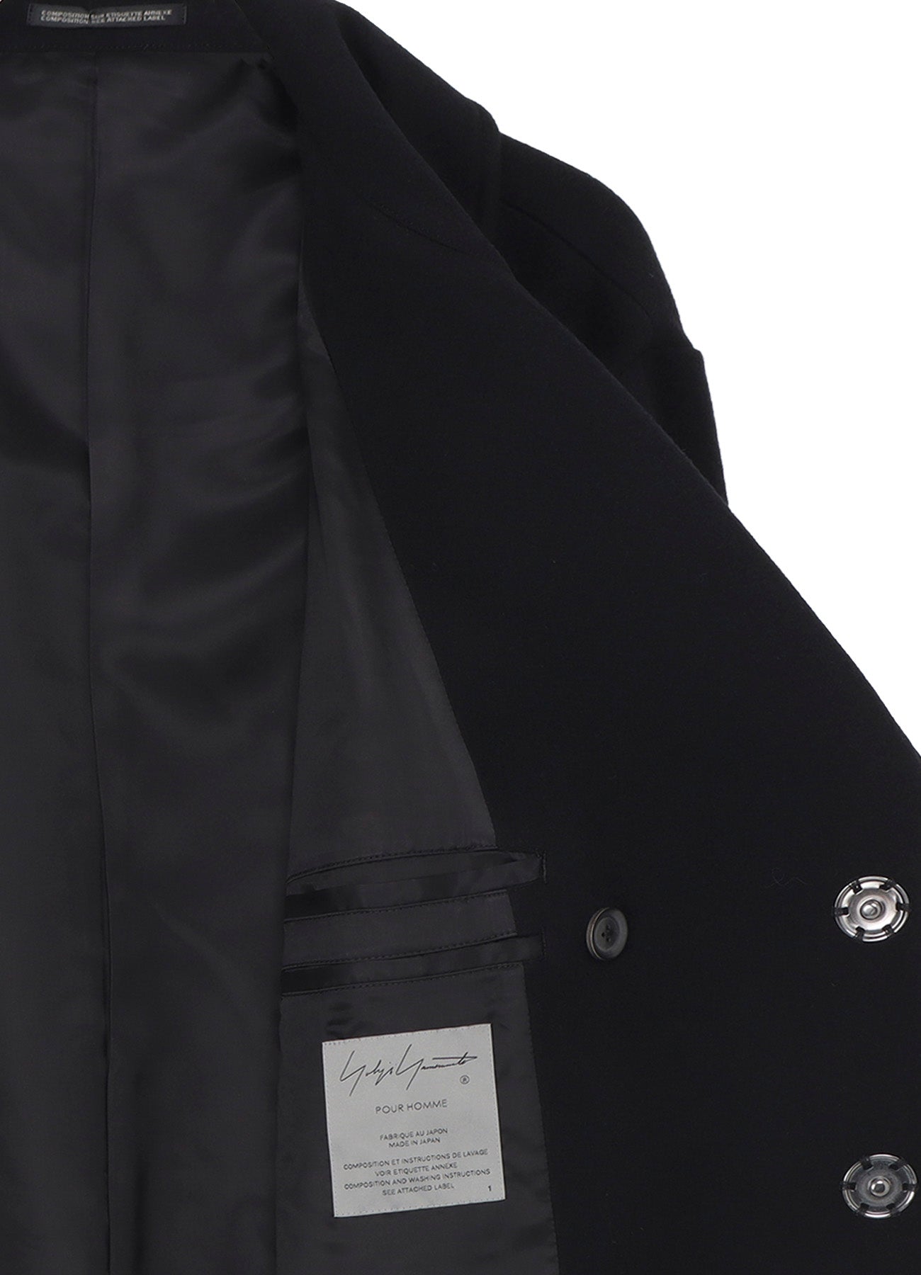 AIRY MOSSER SNAP BUTTON LONG COAT