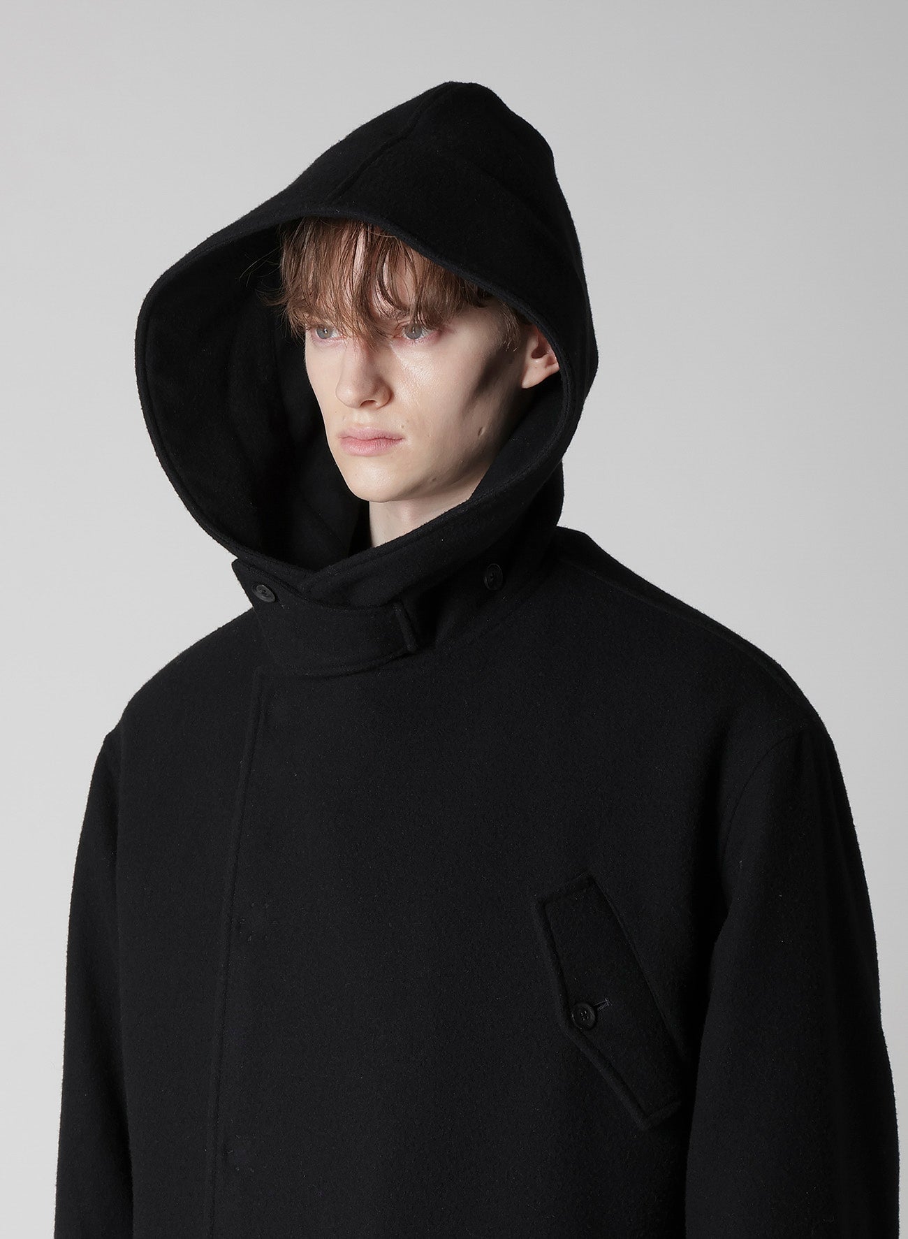 AIRY MOSSER HOODED COAT
