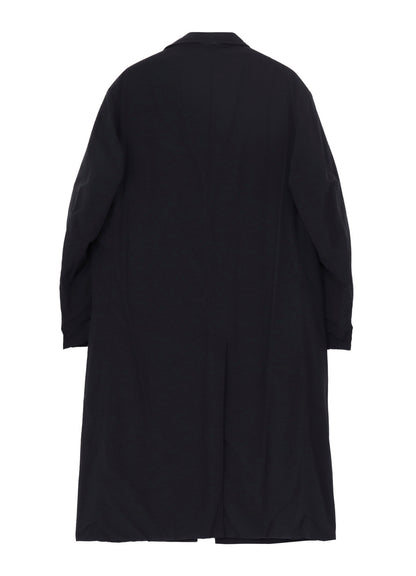 RE NYLON TUSSER PADDED STAND COLLAR COAT