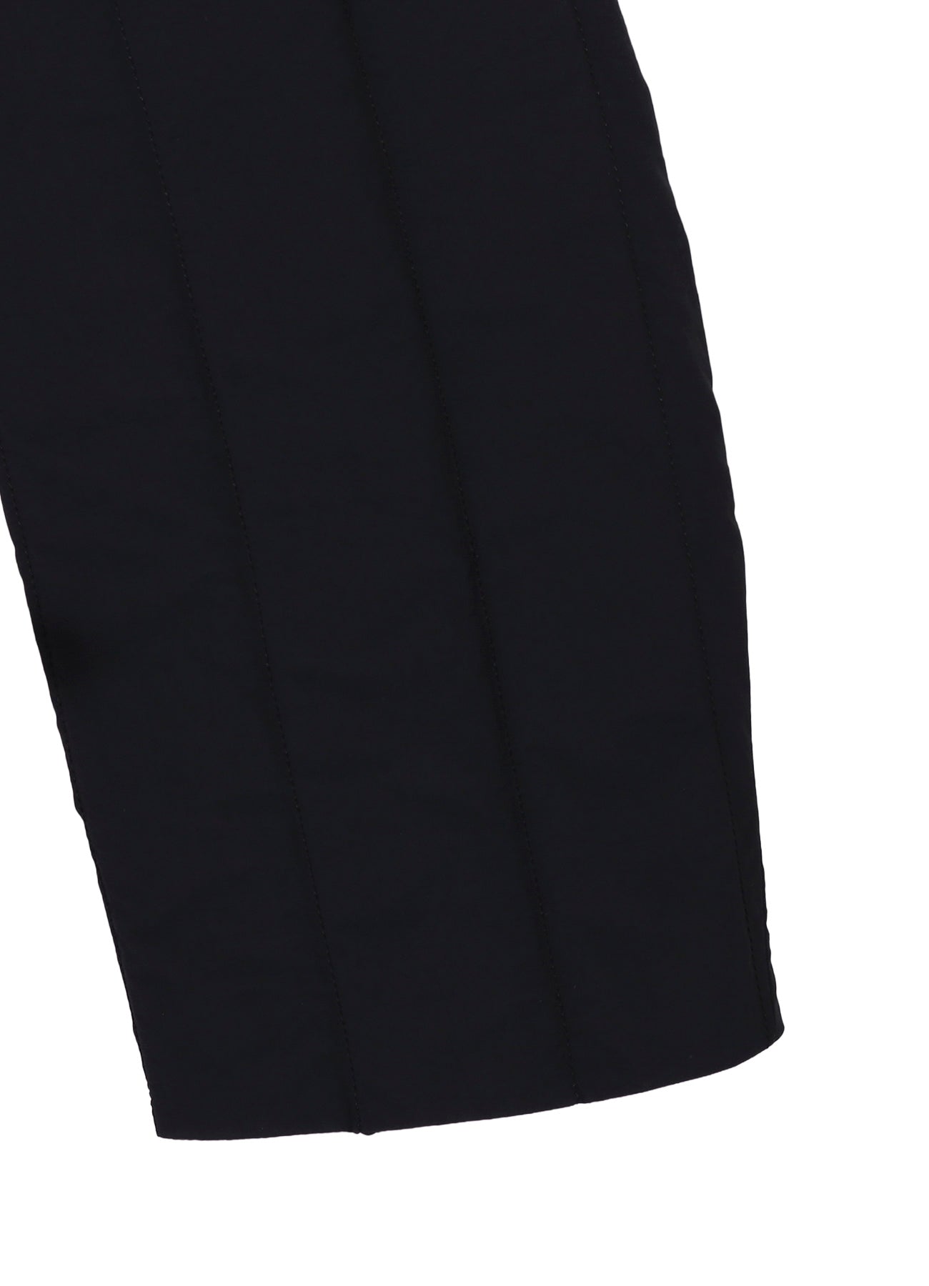 RE NYLON TUSSER PADDED STAND COLLAR COAT