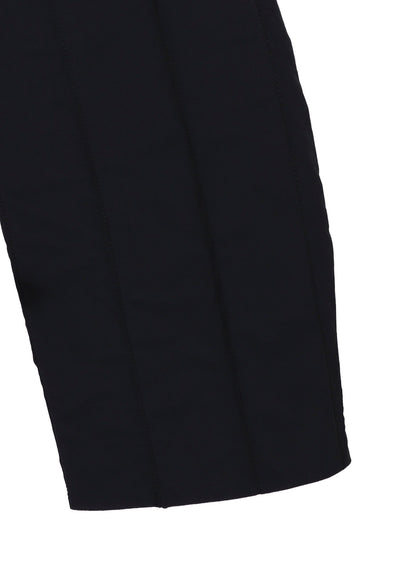 RE NYLON TUSSER PADDED STAND COLLAR COAT