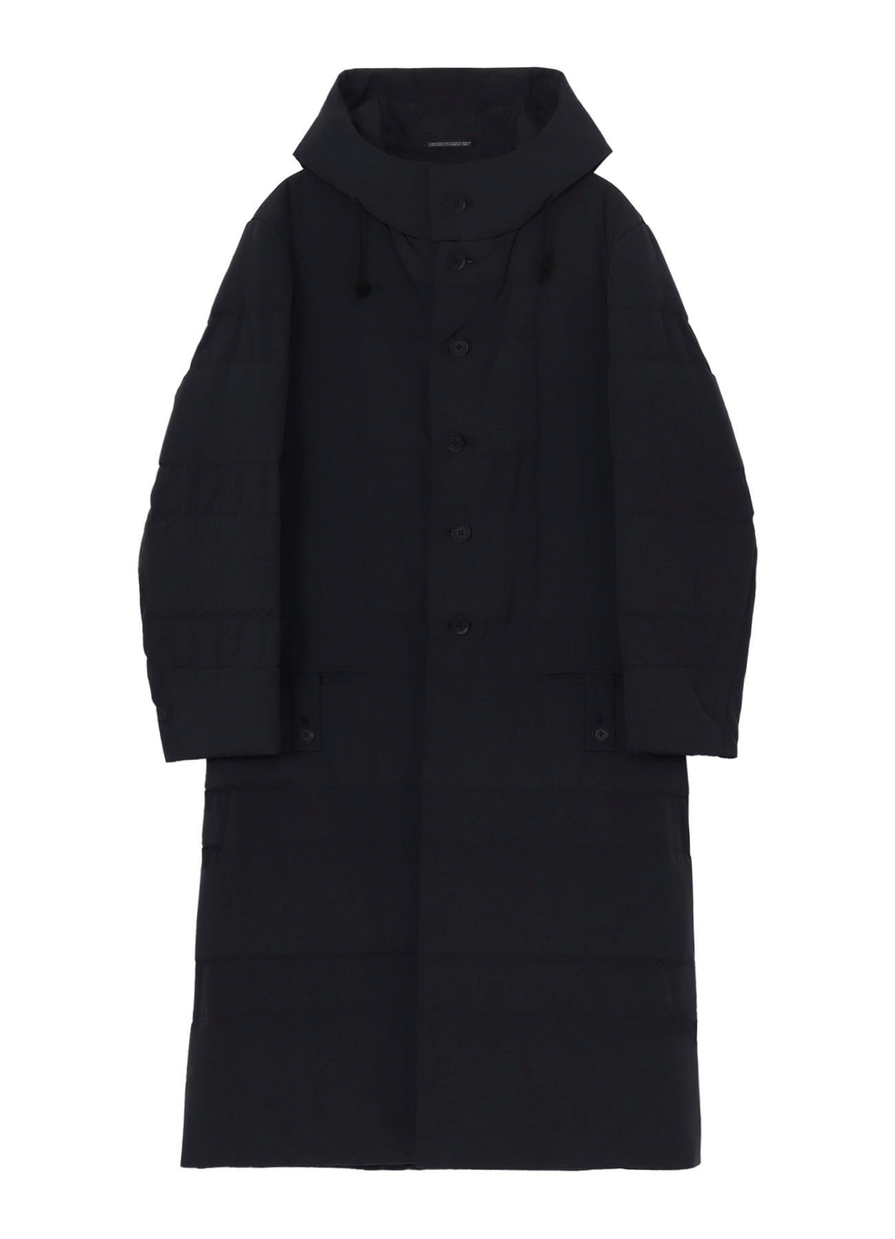 RE NYLON TUSSER PADDED FOODED COAT