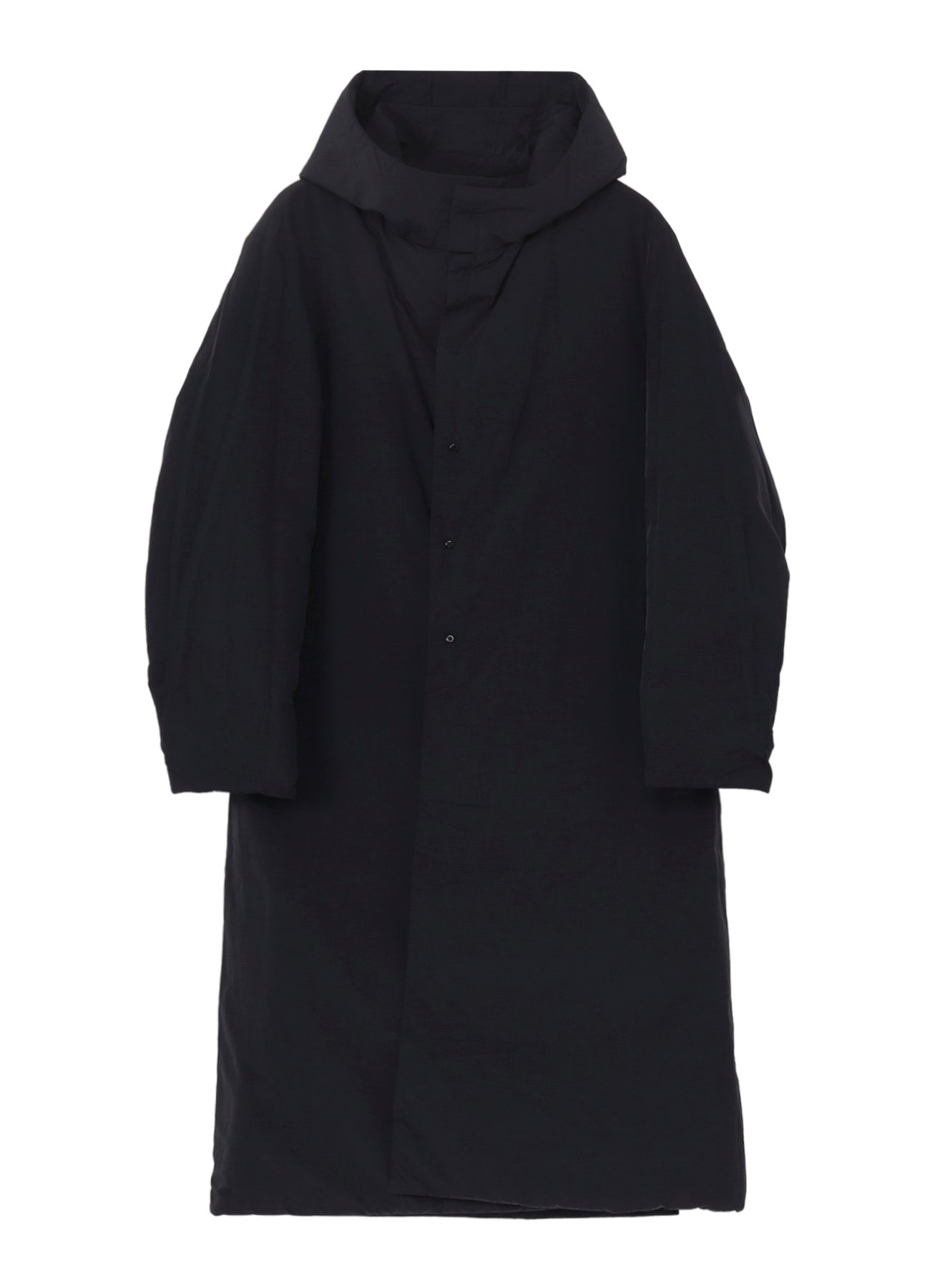 RE NYLON TUSSER PADDED FOODED COAT