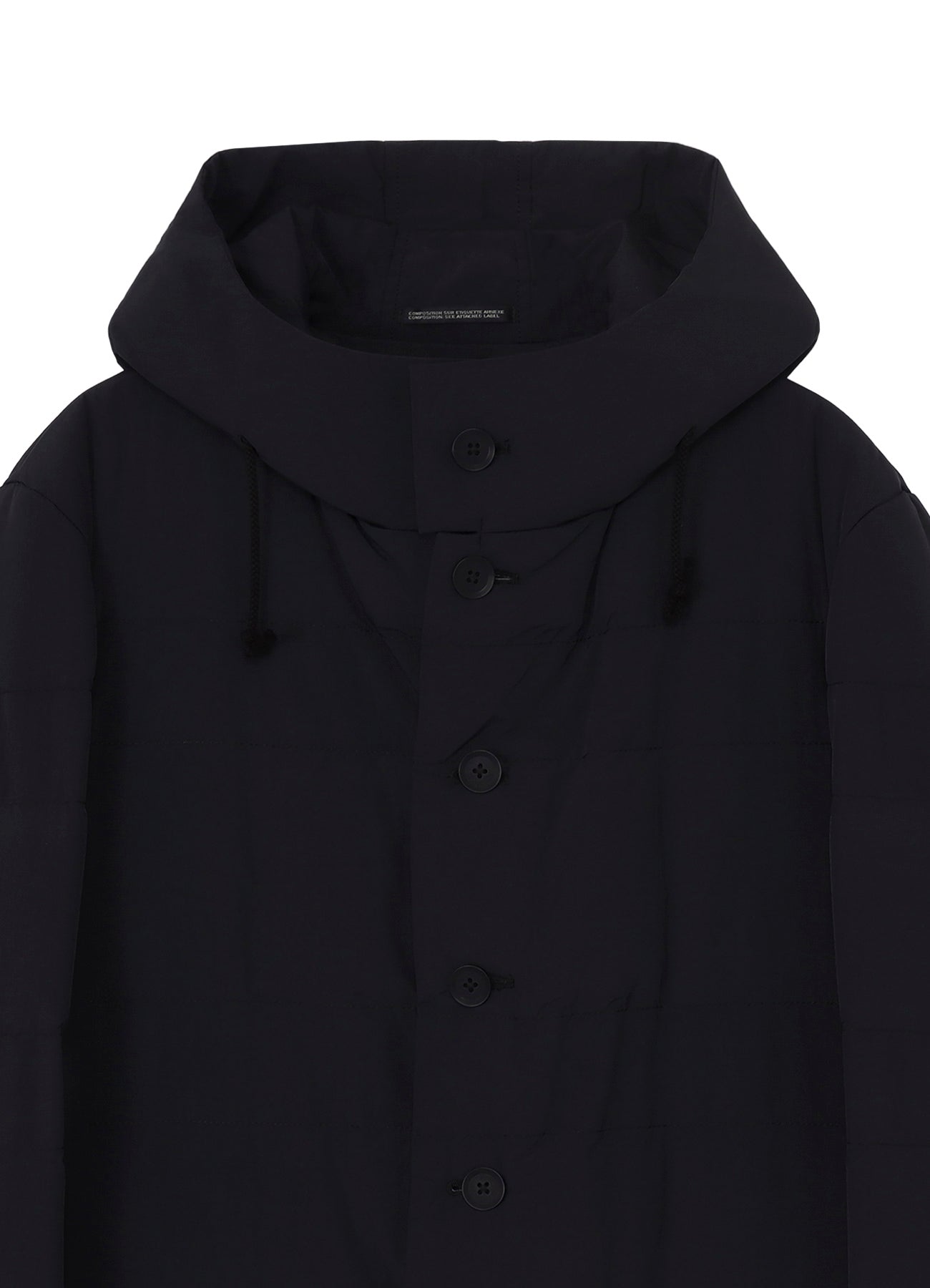 RE NYLON TUSSER PADDED FOODED COAT