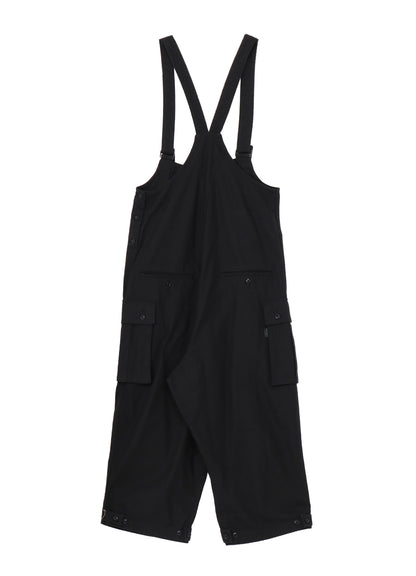 BLACK SCANDAL HERRINGBONE WORK OVERALLS