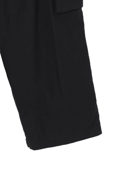 BLACK SCANDAL HERRINGBONE WORK OVERALLS