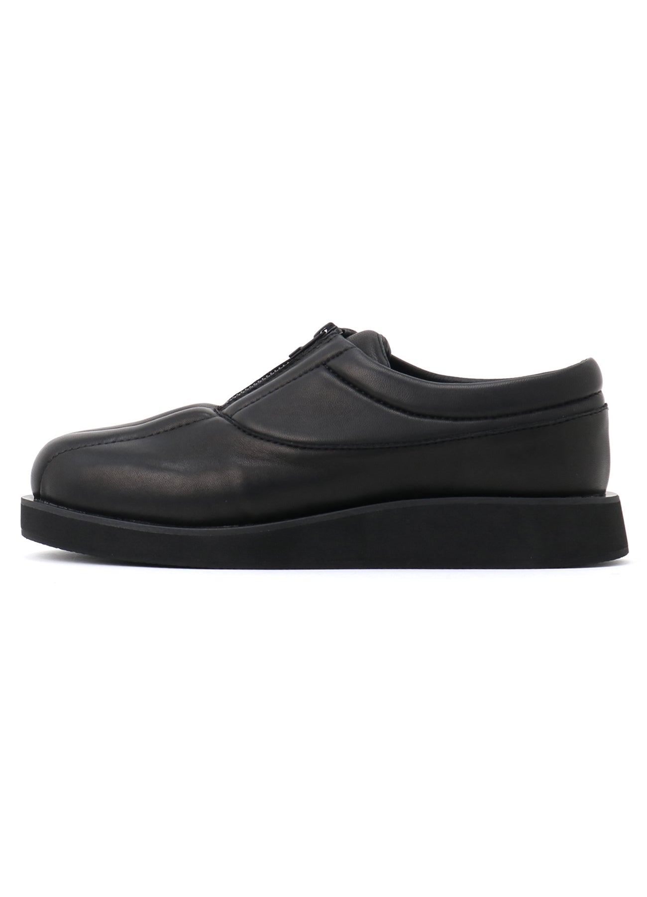 SOFT SHEEP LEATHER FRONT FASTENER SHOES