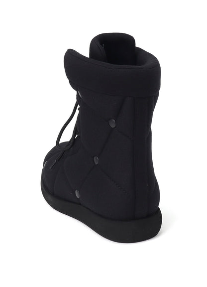 PE/TRICOT BRUSHED SNOW BOOTS