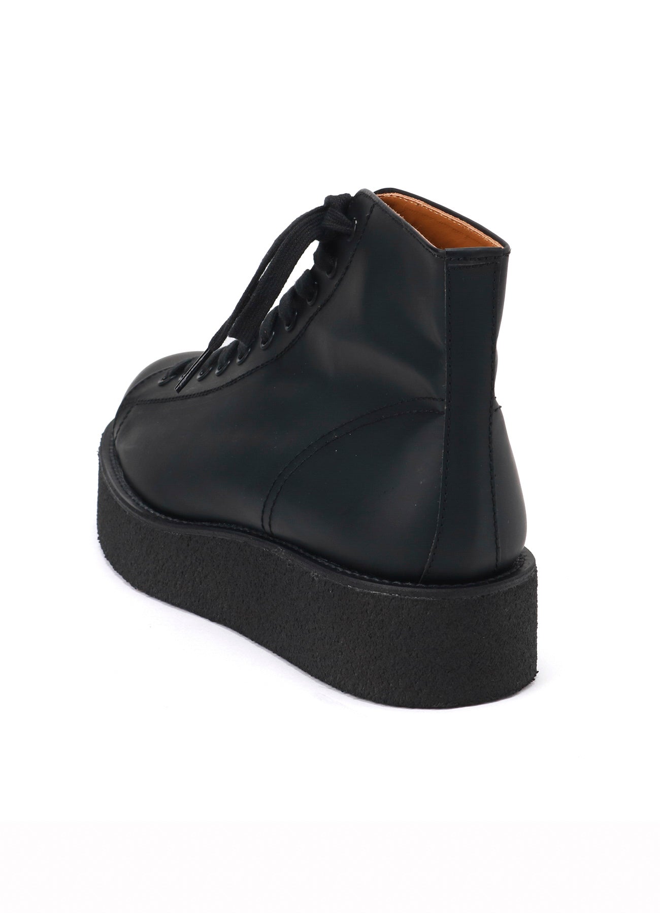 MAT GLASS LEATHER DEMI BOOTS – THE SHOP YOHJI YAMAMOTO