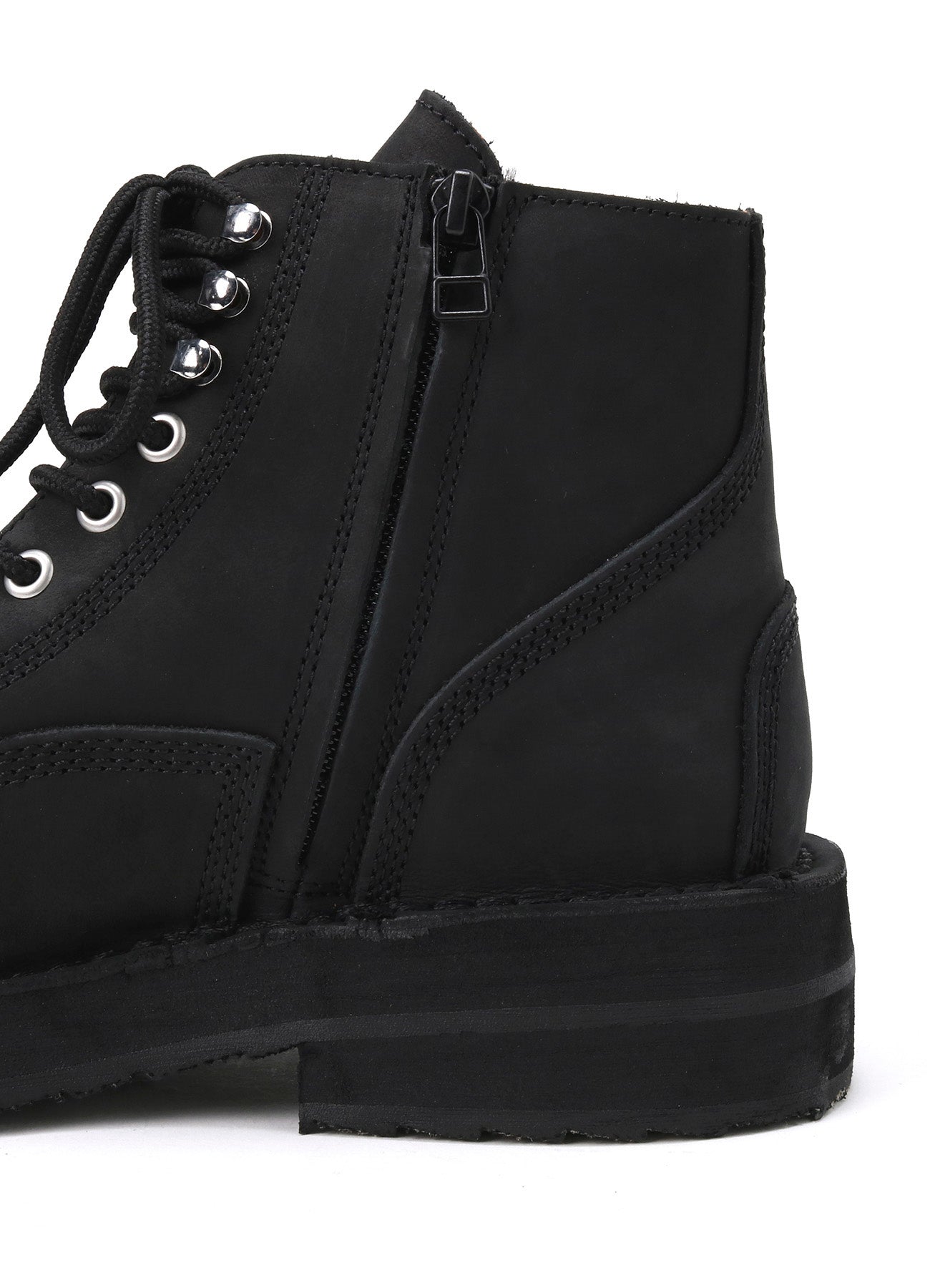 MAT SMOOTH LEATHER ZIP BIKER BOOTS – THE SHOP YOHJI YAMAMOTO
