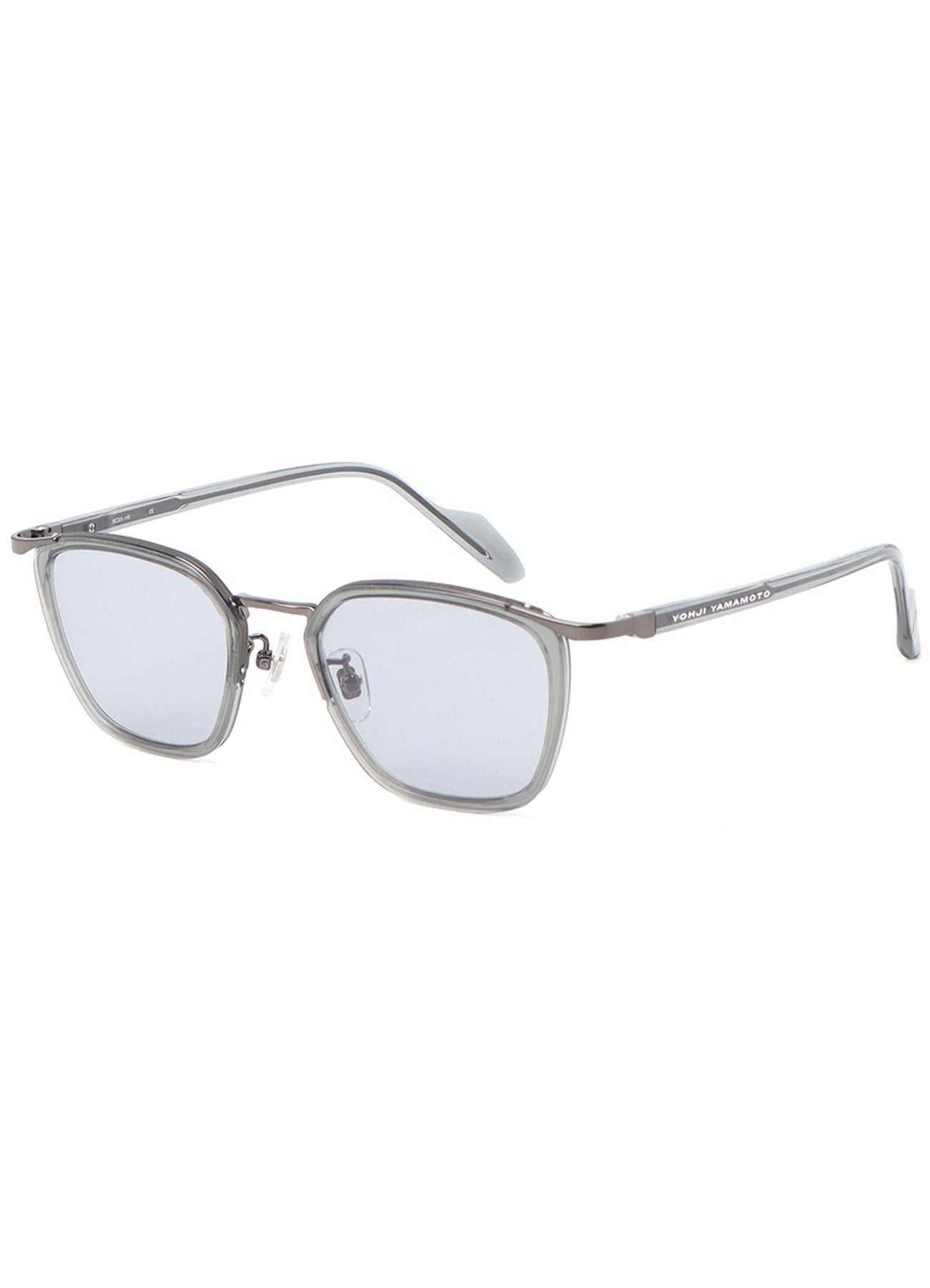 参考上代48400円 Yohji Yamamoto POUR HOMME TITANIUM ACETATE OPTICAL COLORLENS Q サングラス アイウェア ヨウジヤマモトプールオム HL-G67-885 ブラック 50□21-145 （14231M） TITANIUM ACETATE OPTICAL COLORLENS Q – THE SHOP YOHJI YAMAMOTO