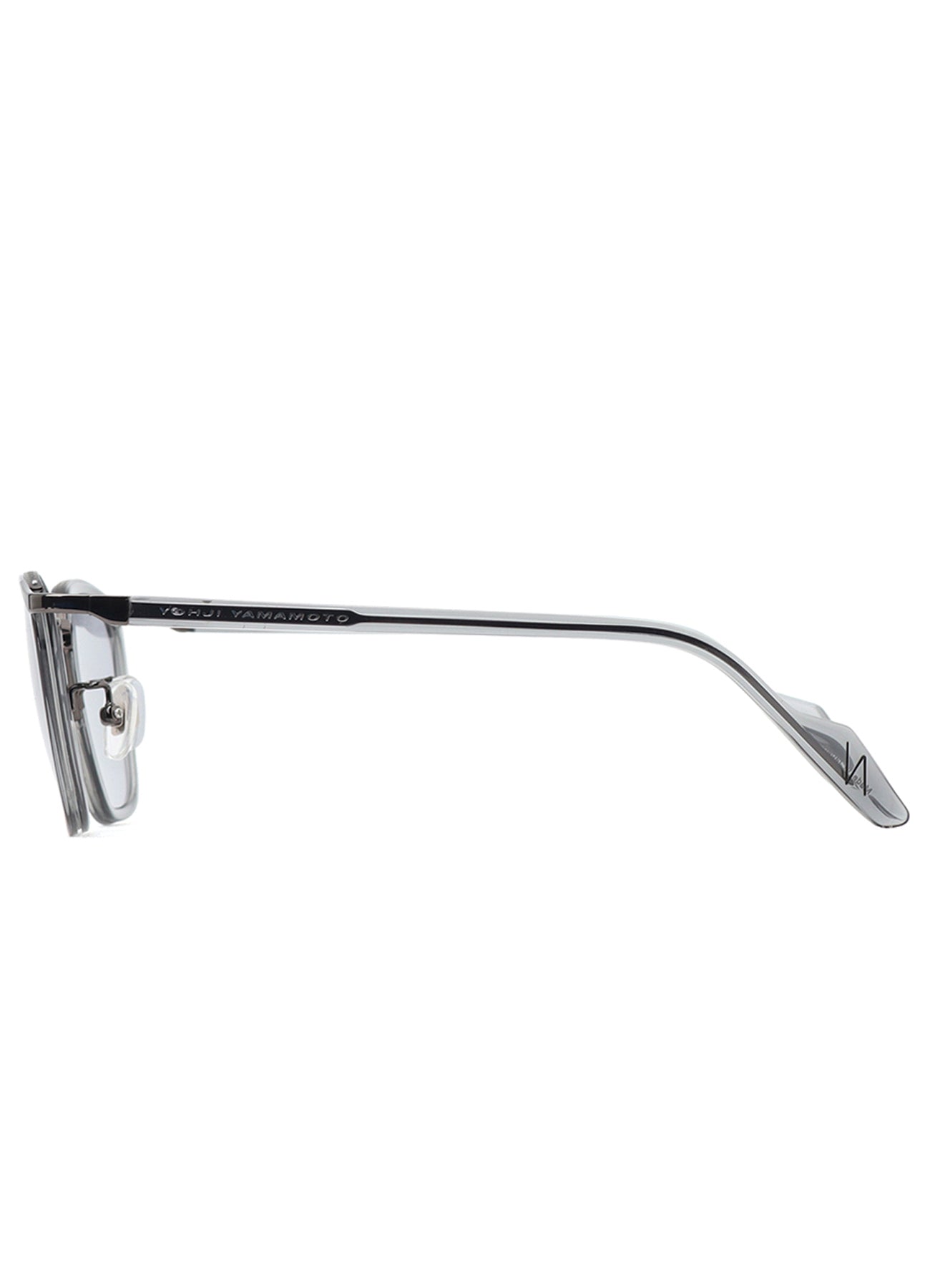 参考上代48400円 Yohji Yamamoto POUR HOMME TITANIUM ACETATE OPTICAL COLORLENS Q サングラス アイウェア ヨウジヤマモトプールオム HL-G67-885 ブラック 50□21-145 （14231M） TITANIUM ACETATE OPTICAL COLORLENS Q – THE SHOP YOHJI YAMAMOTO