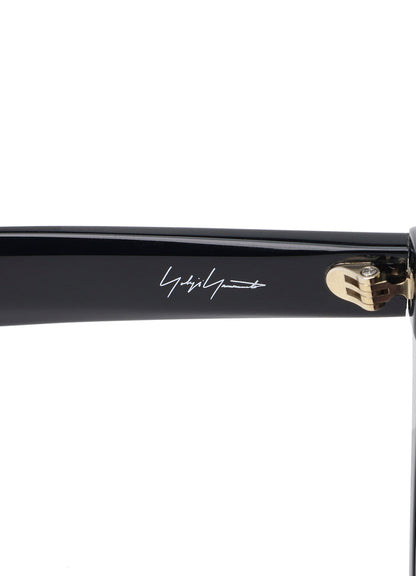 TITANIUM/ACETATE SUNGLASSES B
