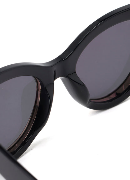 TITANIUM/ACETATE SUNGLASSES B