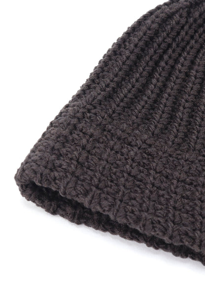 W/AC CARDIGAN STITCH KNIT STITCH HAT