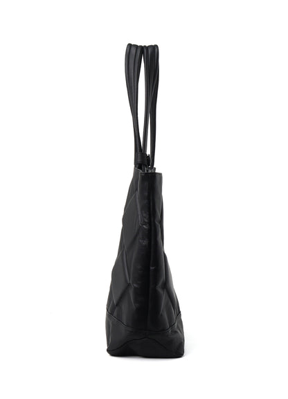 GARMENT LEATHER PADDED TOTE BAG