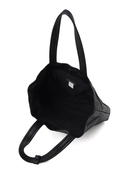 GARMENT LEATHER PADDED TOTE BAG