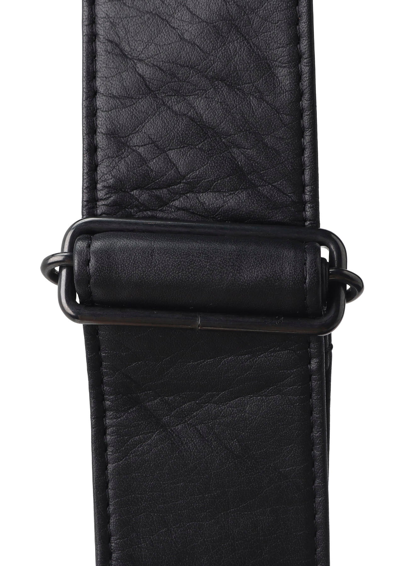 GARMENT LEATHER PADDED SHOULDER BAG