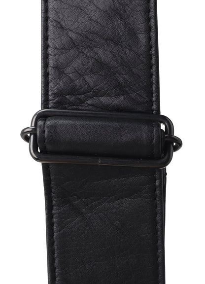 GARMENT LEATHER PADDED SHOULDER BAG