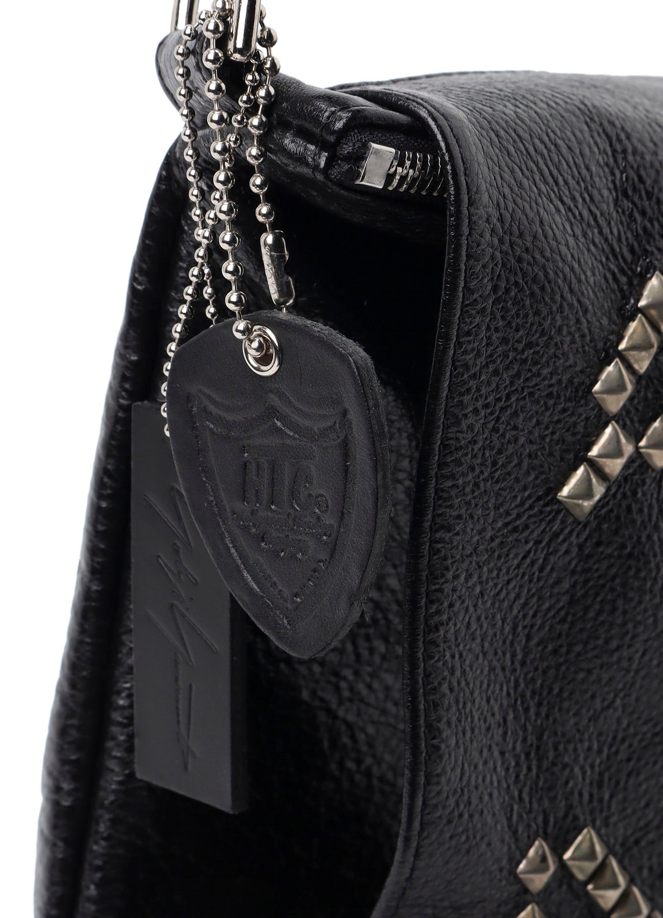 Yohji Yamamoto × HTC STUDS SHOULDER BAG
