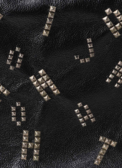 Yohji Yamamoto × HTC STUDS SHOULDER BAG