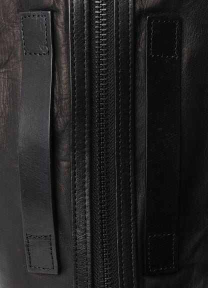 HORSE LEATHER DRAWSTRING BACKPACK