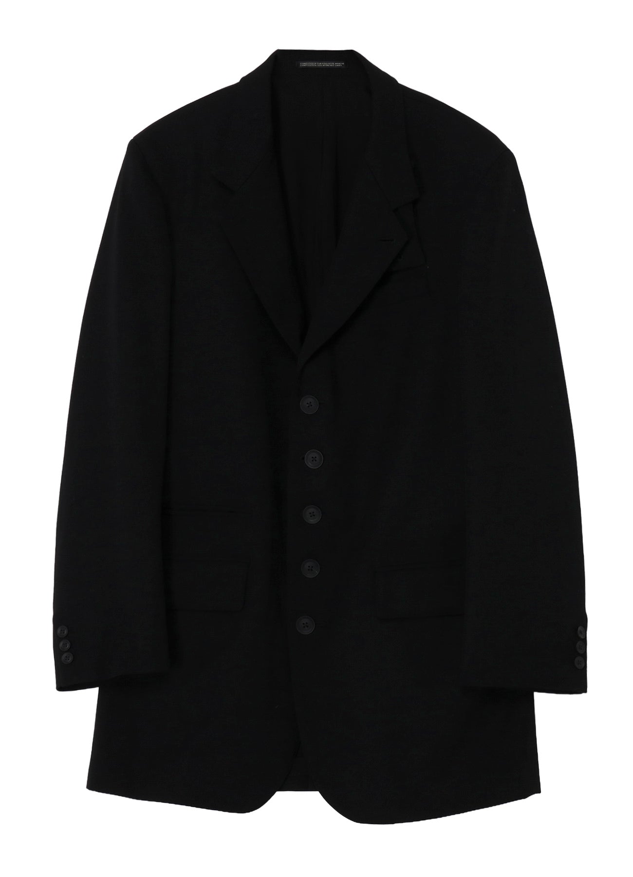 ARMY GABARDINE 5 BUTTONS JACKET – THE SHOP YOHJI YAMAMOTO