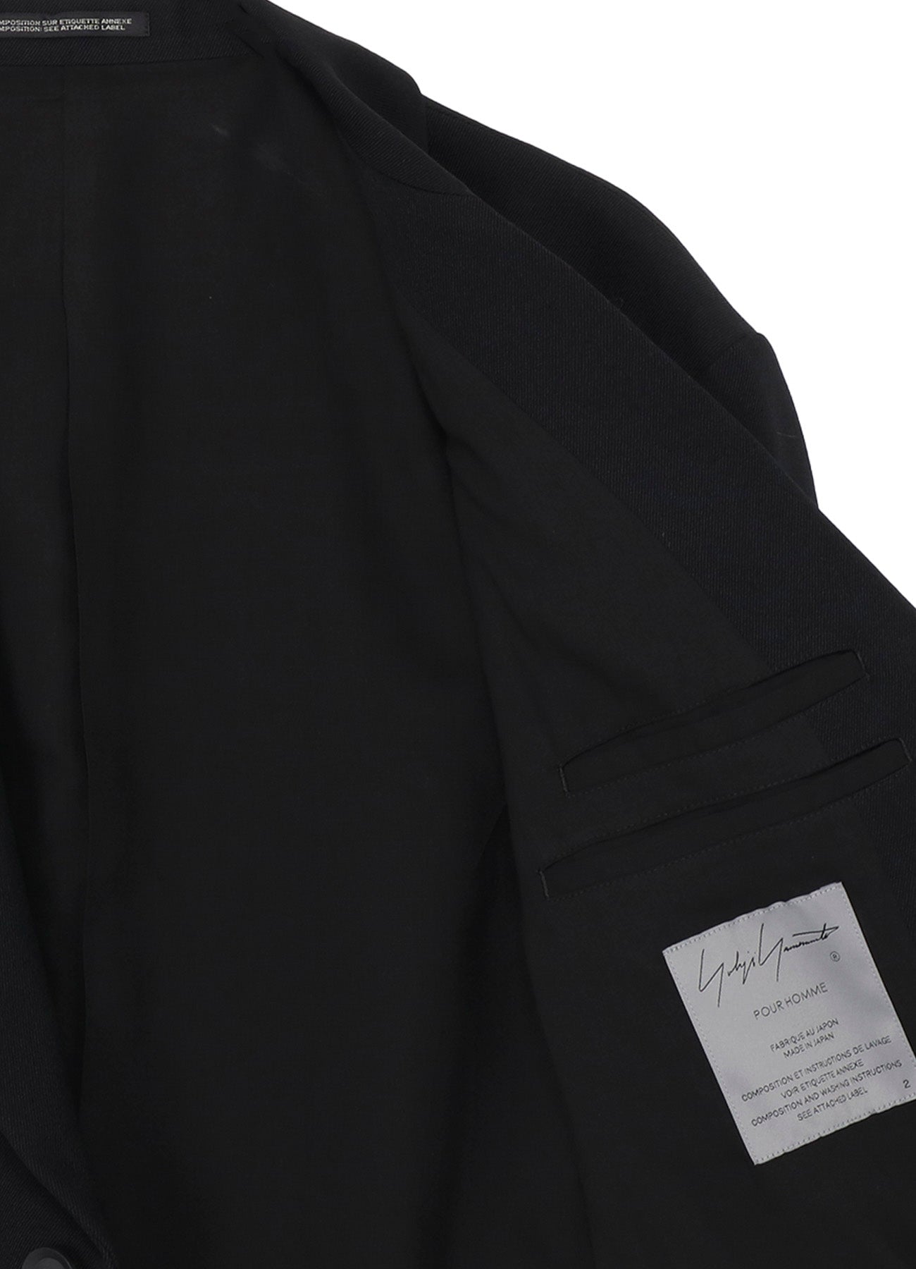 ARMY GABARDINE 3 BUTTONS PEAKED JACKET