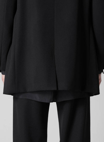 ARMY GABARDINE 3 BUTTONS PEAKED JACKET