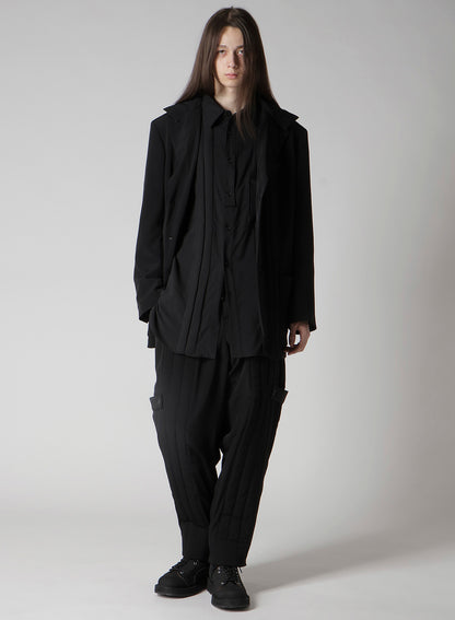 Ta TUXEDO HOODED PADDED JACKET