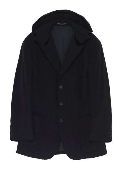 Ta TUXEDO HOODED PADDED JACKET