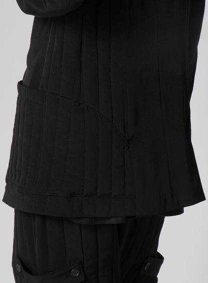 Ta TUXEDO HOODED PADDED JACKET