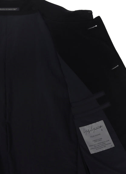 Ta TUXEDO TAB DETAIL PADＤED JACKET