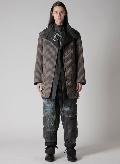 SMOKING GOTHIC PRINTED JACKET WITH LINER