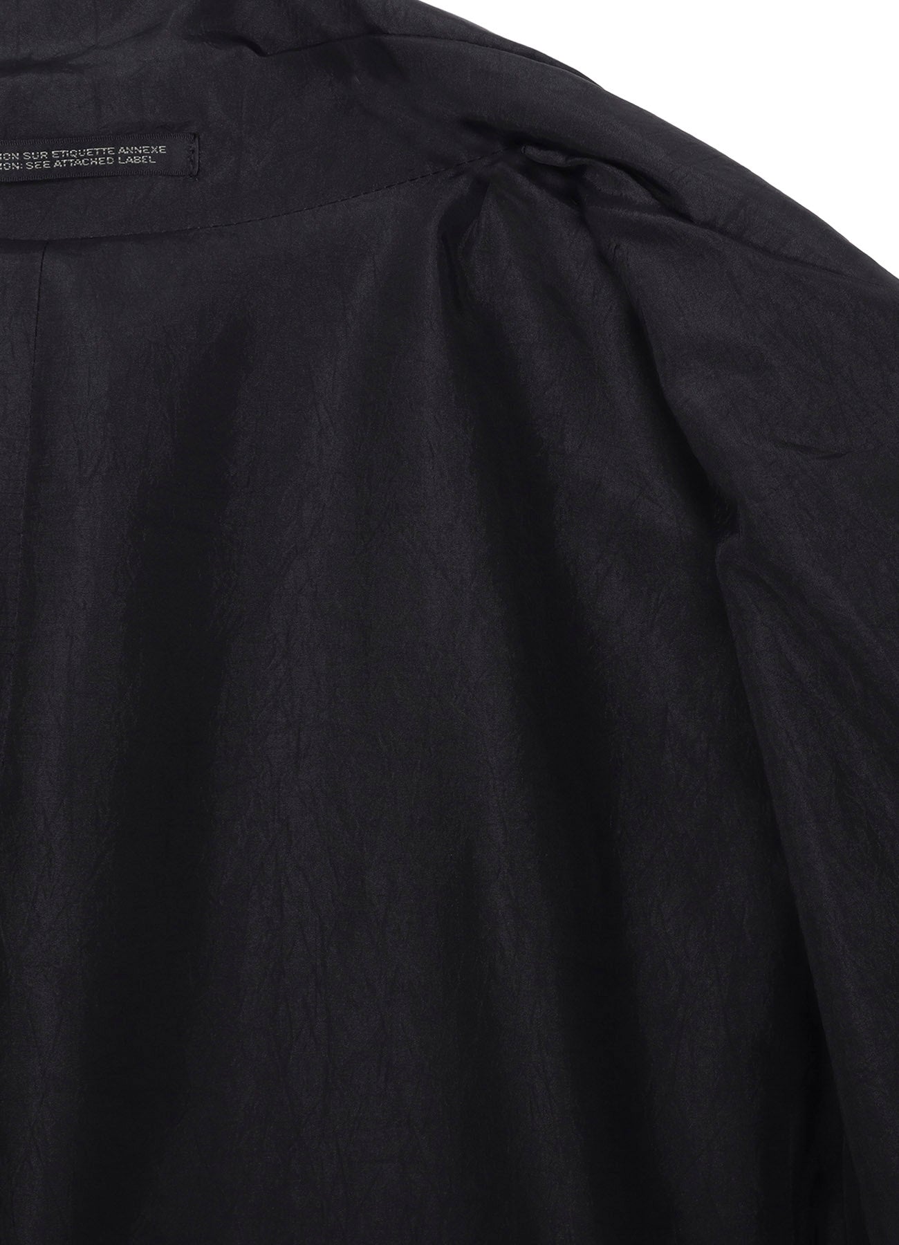 SILK DENIM 3BUTTONS DIAGONAL PADDED LONG JACKET