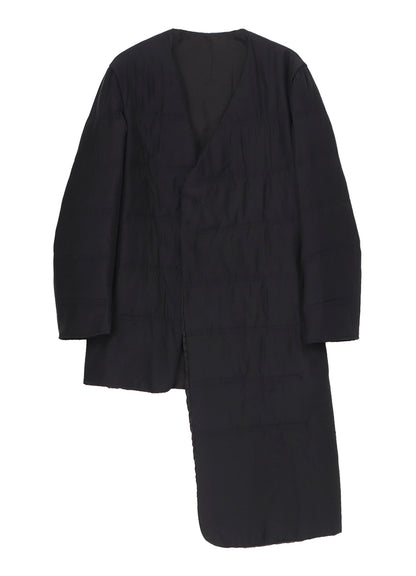 ASYMMETRY LONG LINER JACKET