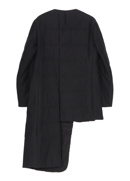 ASYMMETRY LONG LINER JACKET