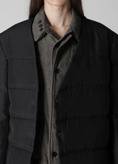 ASYMMETRY LONG LINER JACKET