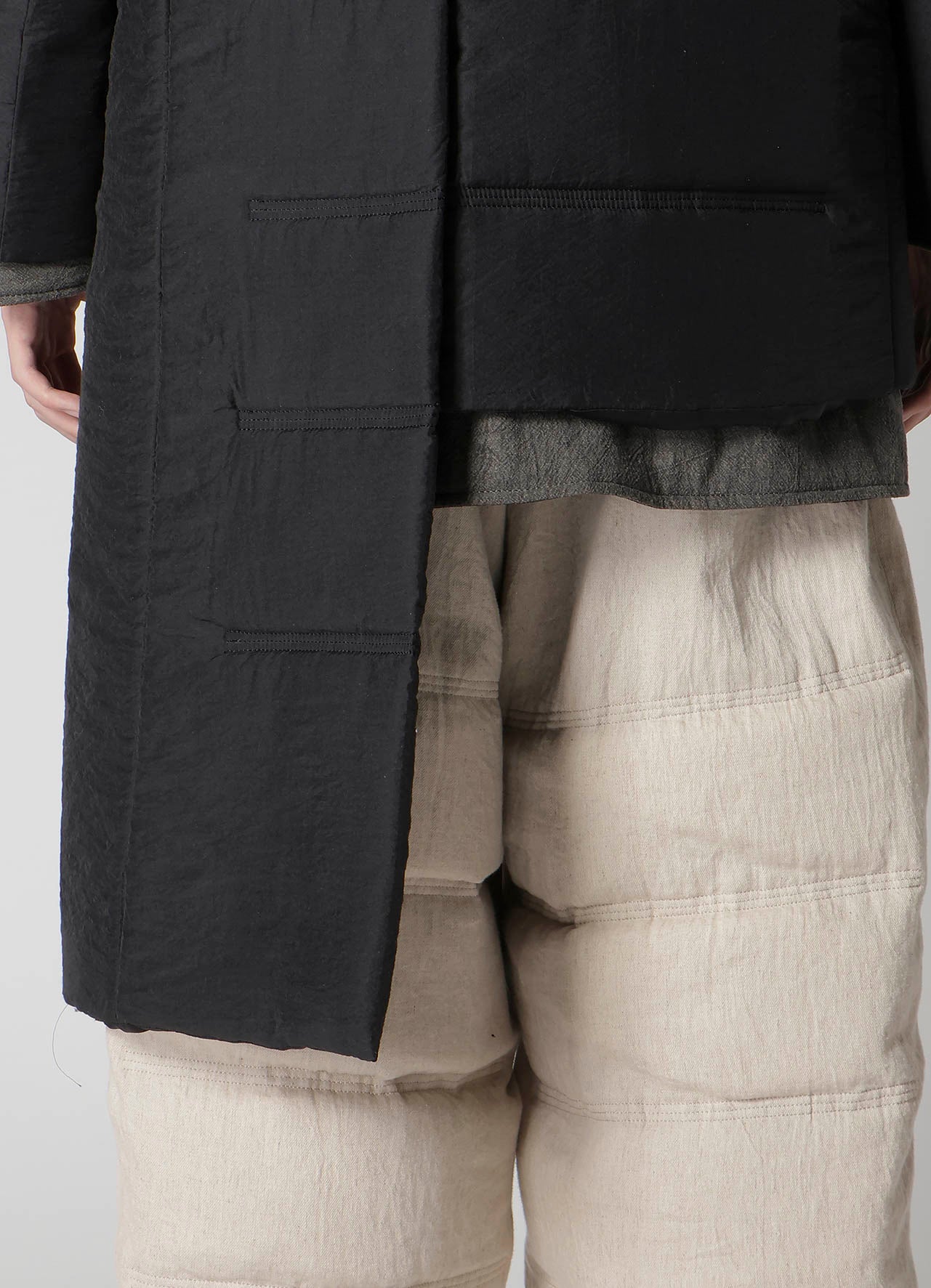 ASYMMETRY LONG LINER JACKET – THE SHOP YOHJI YAMAMOTO