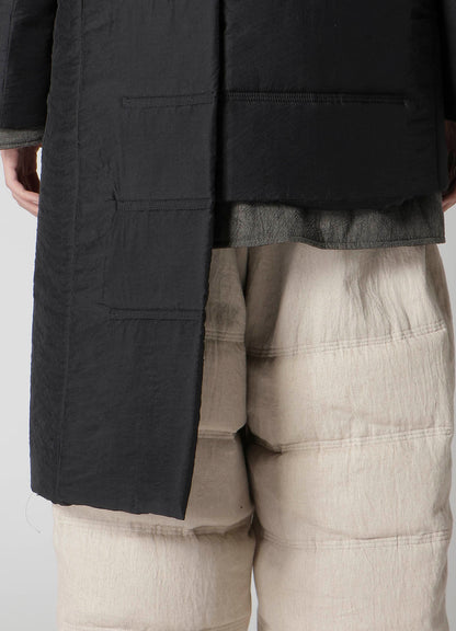 ASYMMETRY LONG LINER JACKET