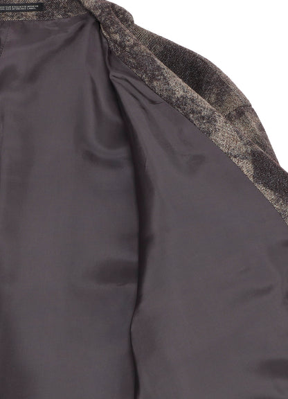 COLLAGE PRINTED PADDED JACKET