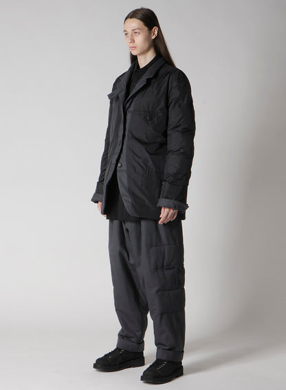 3 BUTTONS HORIZONTAL PADDED JACKET