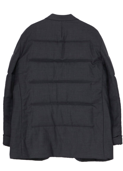 3 BUTTONS HORIZONTAL PADDED JACKET