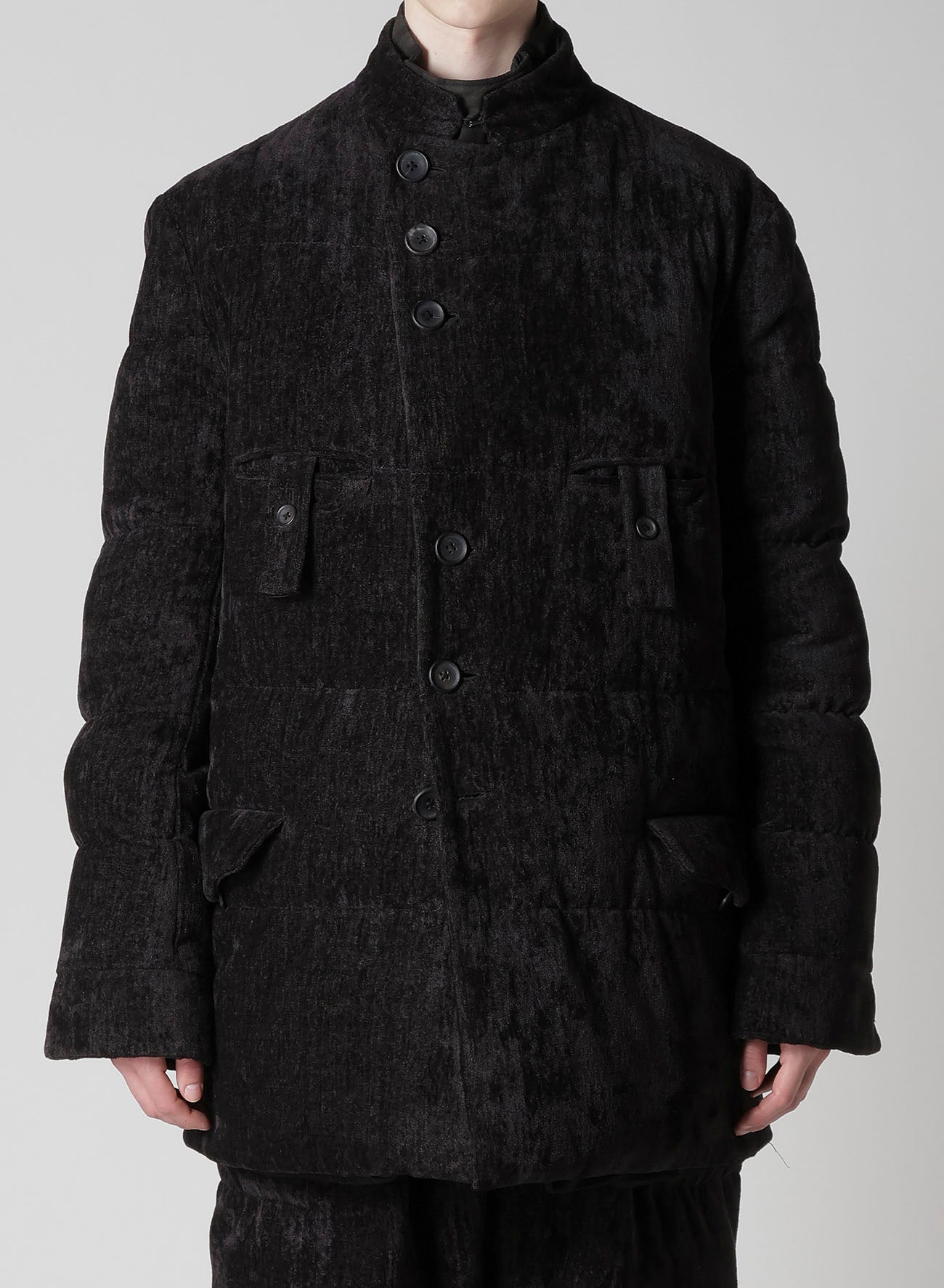 パールジャケット 黒　josemoon OVER DENIM JACKET with PEARL – JOSEMOON