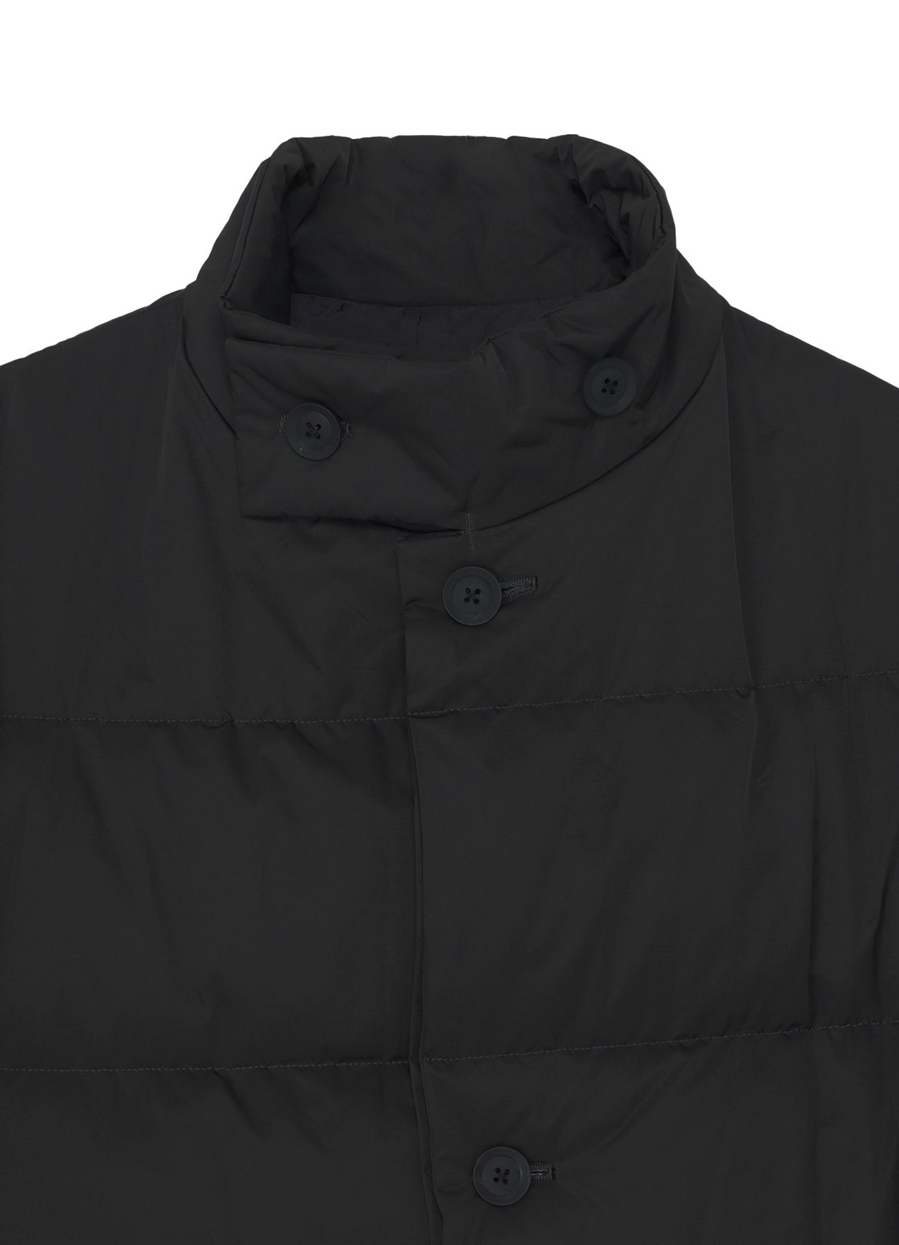 BACK PRINTED HORIZONTAL PADDED STAND JACKET